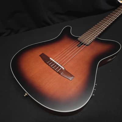 Ibanez FRH10NL Nylon-String Acoustic-Electric Left-Handed Guitar w/Non-Original Gig Bag image 1