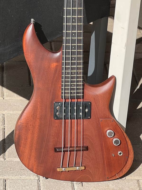 Carl Thompson Fretless "Battle" Bass 1976 fully documented example w/original Gracin's Bill of Sale. image 1