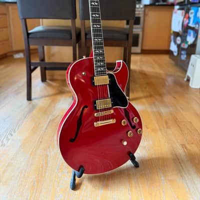 2009 Gibson ES-137 Custom – Candy Apple Red | All Original | Varitone Circuit | COA | Original Hardshell Case image 2