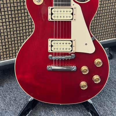 Gibson Les Paul Classic 2022 Bare Knuckle Cold Sweat Pickups - Translucent Cherry image 2