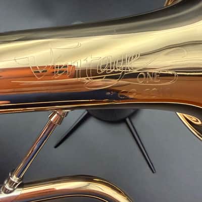 Conn Vintage One 1FG Flugelhorn – Gold Brass – Fred Powell Design – Eastlake Era – NAMM Demo image 5