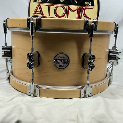 DW Drum Workshop PDP Limited Edition 14x6.5 Maple Shell Snare Drum - Wood Hoops image 2