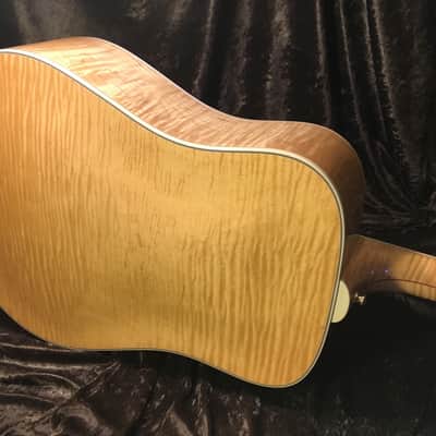 Guild D60 Maple Back "90s Westerly Wonder" Rare Bird  Acoustic Electric Top of the Line Model image 10