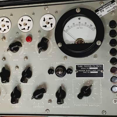 TV-7 B/U Military Tube Tester refurbished/calibrated Feb 2026 image 2