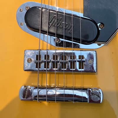 Gibson Les Paul Recording Electric Guitar with Hardshell case 1970's - Rare Yellowed Alpine White image 8
