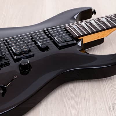 1990 Charvel by Jackson Dinky Arched-Top DKA-115-HSH See-Through Brown w/ Floyd Rose image 5