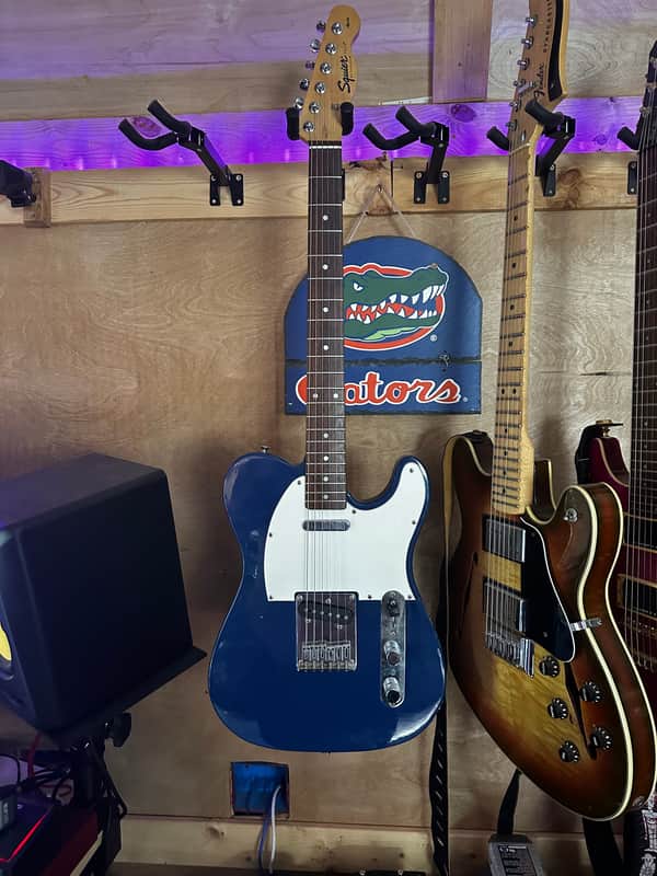 Squier Affinity Telecaster 1998 - Lake Placid Blue image 1