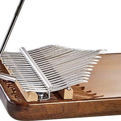 MEINL KL2101S Sonic Energy Solid Kalimba 21 Töne black walnut image 4
