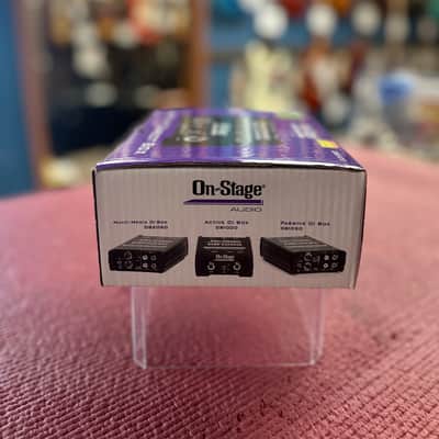 On-Stage DB1000 Active Direct Box 2010s - Black image 3