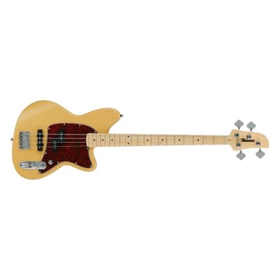 Ibanez Talman  Basse Plate jaune moutarde TMB100M image 5