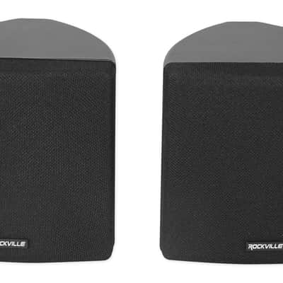 Rockville Commercial Restaurant Bluetooth Amplifier+(8) 3.5" Black Cube Speakers image 17