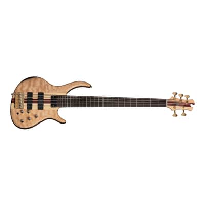 Tobias Classic V 5-String Bass w/ Bartolini Pickups and Gig Bag - Natural image 3