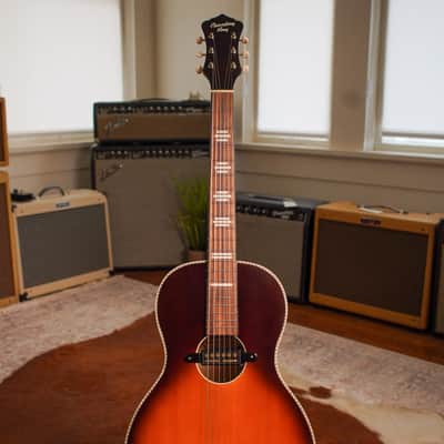 Recording King Dirty 37 Series Rubber Bridge Acoustic Guitar image 5