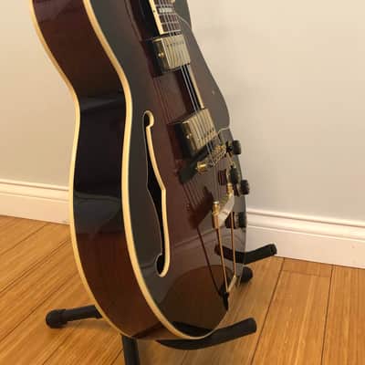 Ibanez AG95-DBS Artcore Expressionist 2013 - 2018 - Dark Brown Sunburst image 3