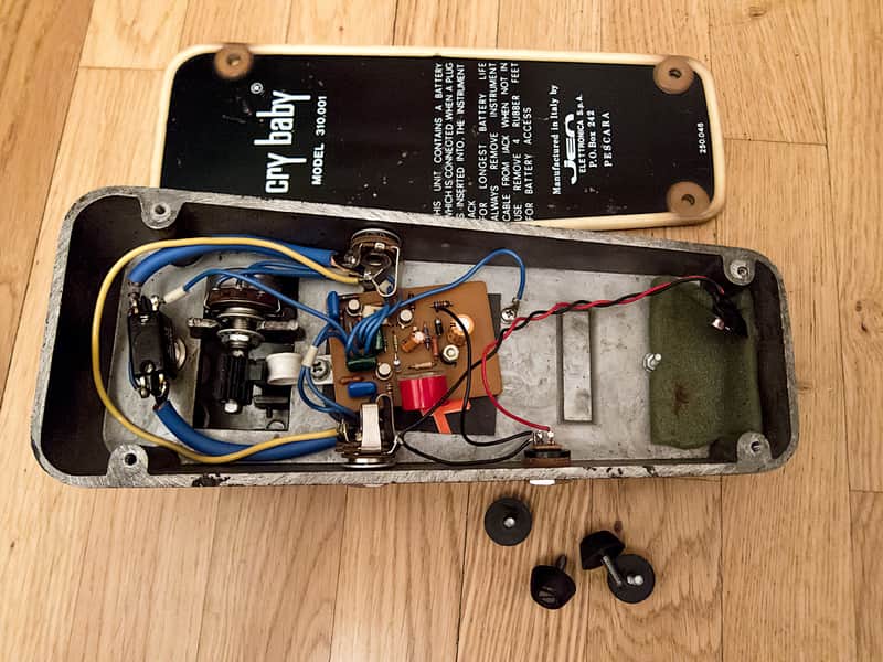 Vintage Jen Cry Baby Wah pedal model 310.001 (earlier than Super