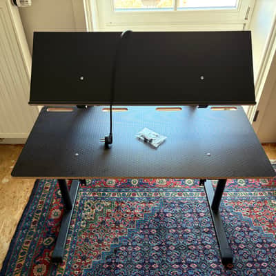Blackpanthersystem Cedro S Keyboard Table (integrated power + 1U Rack) imagen 2