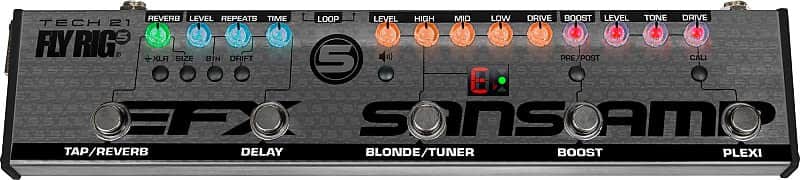 Tech 21 Fly Rig 5 V2 Multi-effects Pedal (open box) image 1