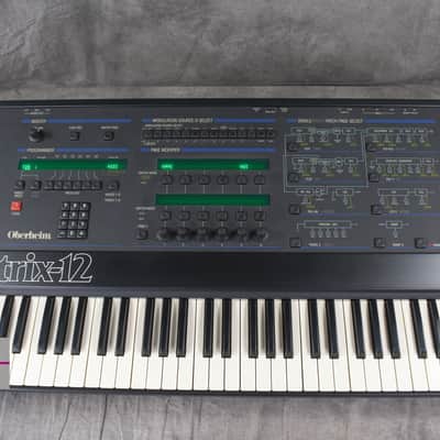 Oberheim Matrix-12 Analog synthesizer in Very Good Condition.