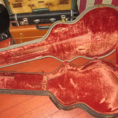 1964 Gretsch Chet Atkins 6120 / Nashville / Tennessean Case Grey with Pink Interior image 6