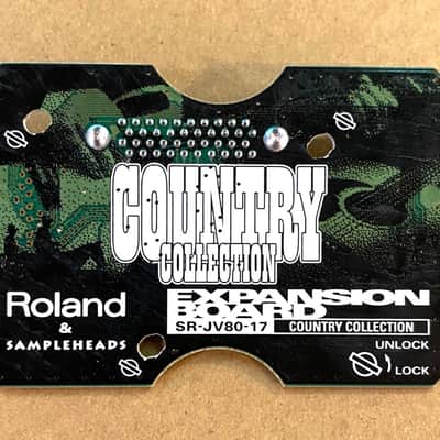 Roland SR-JV80-17 Country Expansion Board 1990s - Green