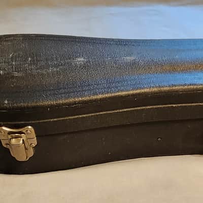 VTG/Antique *Archtop Classical Guitar Case* "Manalo" Spain; Japan? 1900-1970? - Black image 14