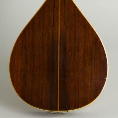 C. F. Martin Style C Flat Back Mandolin (1932), ser. #15376, black hard shell case. image 4