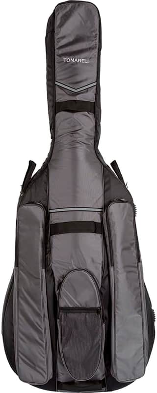 Tonareli Double BASS BAG 3/4 2025 - Black/Grey image 1