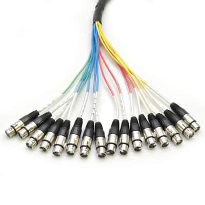 16 Channel 20' XLR Female to 1/4" TRS Audio SNAKE CABLE Bild 2
