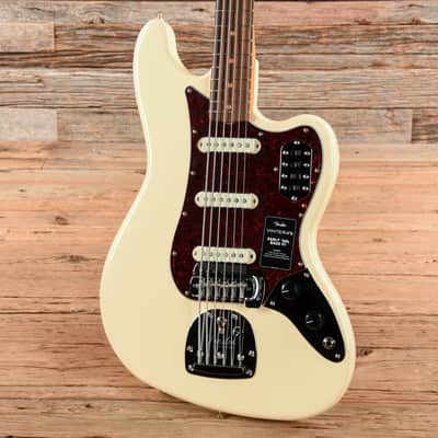 Fender Vintera III Early '60s Bass VI Olympic White (Serial #MX26026162) image 2