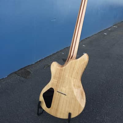 Rhoney Paramour (7-string Prototype) 2013 Black Top, Natural Back image 4