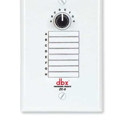 dbx ZC9 Wall Mounted Zone Controller image 1