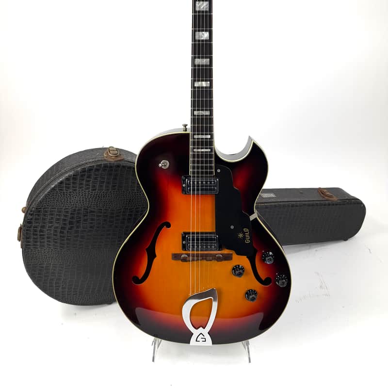 1965 Guild CE-100D Capri Sunburst