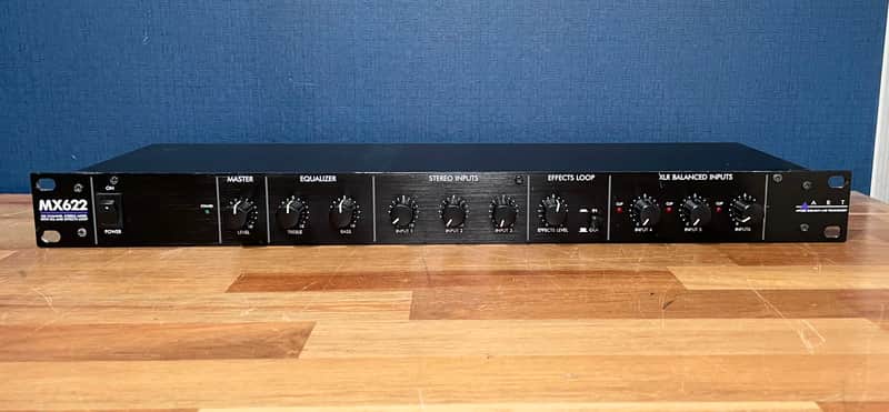 ART MX622 6-Channel Line Mixer - Black image 1