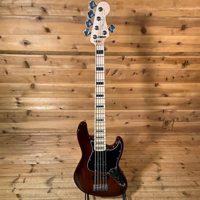 Fender Custom Shop Custom Classic V Electric Jazz Bass Guitar - Violin Burst image 2