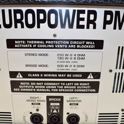 Behringer PMP2000 800-Watt Powered Mixer w/ Multi FX image 11