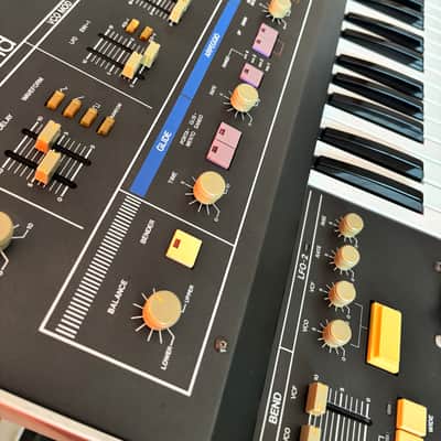 Roland Jupiter 6 61-Key Synthesizer 1983 - 1985 - Black image 2