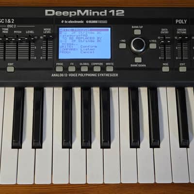 Behringer DeepMind 12 49-Key 12-Voice Polyphonic Analog Synth 2016 - Present - Black image 4