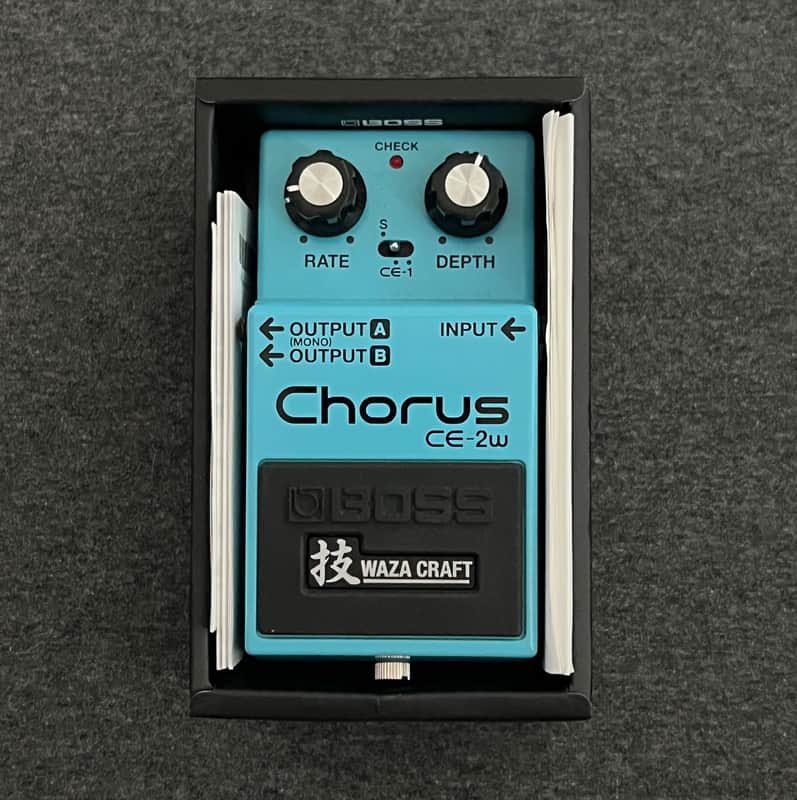 Boss CE-2W Chorus Waza Craft 2016 - Present - Blue image 1