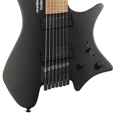 Strandberg Boden Standard N2.7 7-string Electric Guitar - Black Satin Metallic image 2