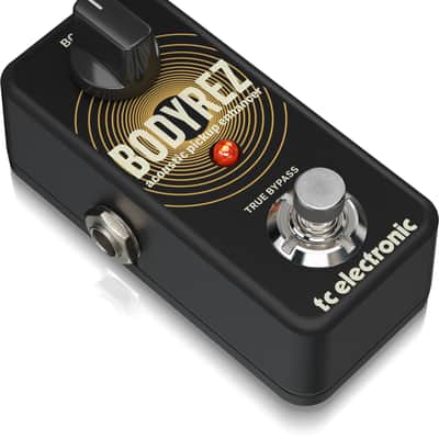 TC Electronic BODYREZ Acoustic pickup Enhancer Ultra-Compact Acoustic Guitar Pedal with Studio-Quality Tone and Feedback Suppression image 1