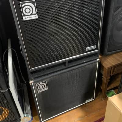 Ampeg SVT-7 PRO 1000-Watt Bass Amp Head with 2 15" speaker cabinets image 1