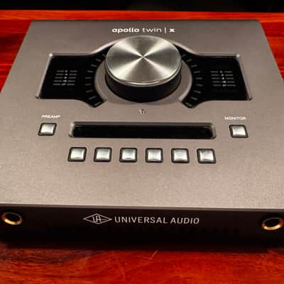 Universal Audio Apollo Twin X QUAD Heritage Edition Thunderbolt 3 Audio Interface 2020 - Present - Gray image 4