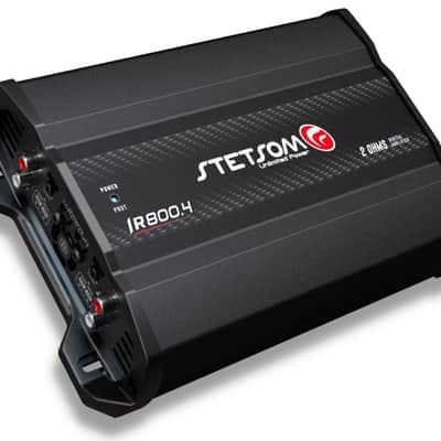Stetsom IR800.4 2-Ohms Compact Digital Full Range Amplifier 4-Channel 800 Watts image 1