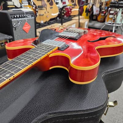 Gibson ES-333 with Case 2002 - Cherry image 12