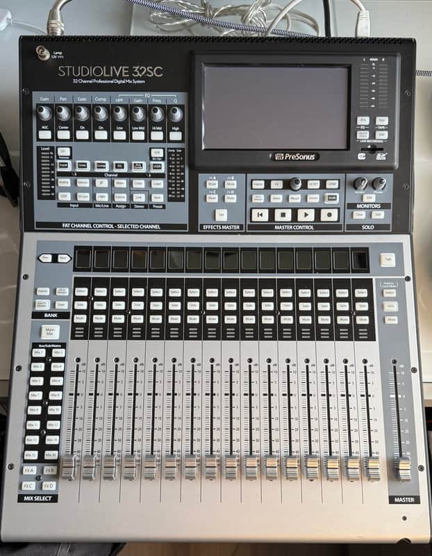 PreSonus StudioLive 32SC Subcompact Rackmount 32-Channel Digital Mixer and Original Cover image 1