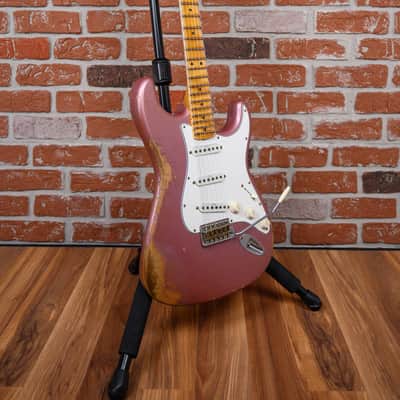 Fender Custom Shop Yngwie Malmsteen Stratocaster Heavy Relic Burgundy Mist Metallic 2026 w/OHSC image 3
