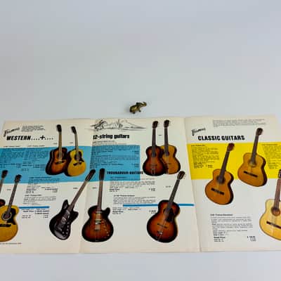 Framus “Bestseller Select Program” Foldout Catalog 1964 image 5
