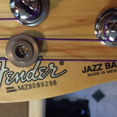 2008 Fender FSR Standard Jazz Bass with Pau Ferro Fretboard Ash body image 7