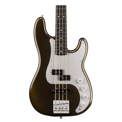 Used Fender American Ultra II Precision Bass - w/Ebony FB- Texas Tea image 1
