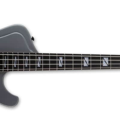 ESP LTD John Campbell JC-4 - Dark Grey Metallic Satin w/ Case (LJC4DGMS) image 3